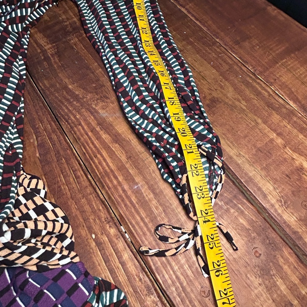 MAEVE Gianna Anthropologie tunic dress multicolored geometric print festival - Picture 9 of 12